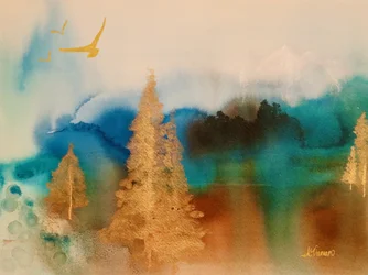 Brume de la forêt dorée
