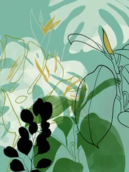 Ligne Boho2 Feuilles