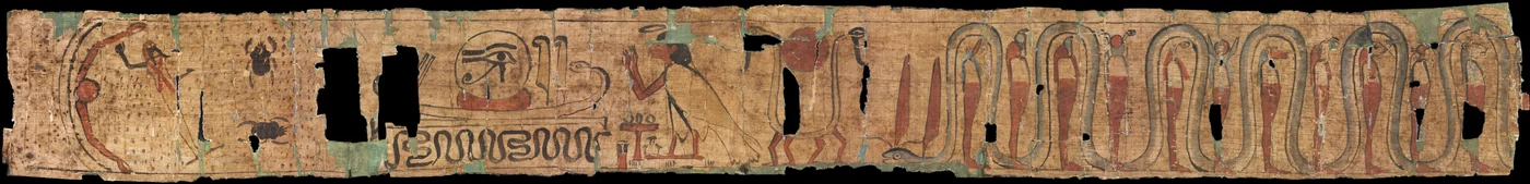 Texte funéraire égyptien ancien