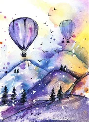 Des ballons de montagne qui font rêver