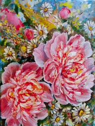 Un jardin de pivoines aux couleurs éclatantes