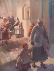 Matines le jour de Noël, vers 1912