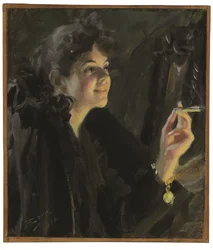 La fille à la cigarette