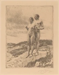 Les Deux, 1916