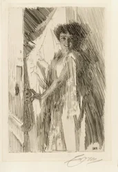 Portrait de la danseuse Rosita Mauri