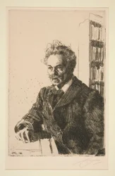 Portrait de A. Strindberg