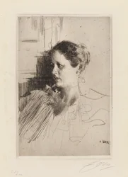 Portrait de Mme Ch. Nagel