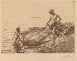 Écueils vers la mer