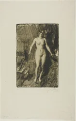 Modèle debout