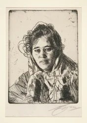 Jeune fille de Mora (Krakberg)