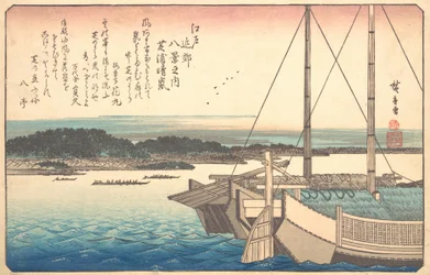 Temps clair à Shibaura, 19ème siècle
