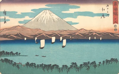 Ejiri, Numéro 19, de la série Cinquante-trois Stations de la Route Tokaido, 1847-52