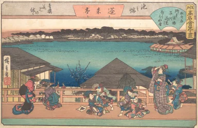 Ikeno Mata Horai-ya, vers 1840