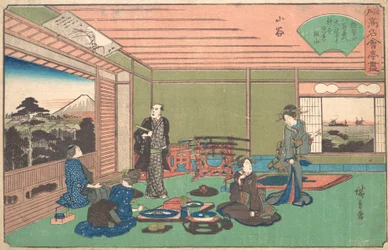 San-ya Yaozen, vers 1840