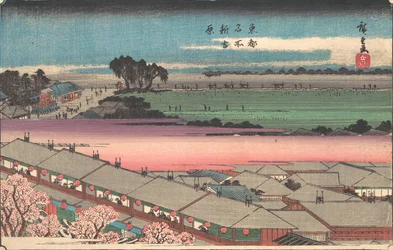Shin Yoshiwara, vers 1840