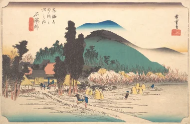 Le Temple Ishiyakushi à Ishiyakushi, 1834