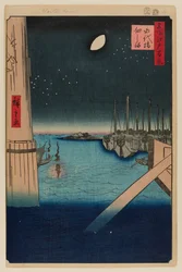 Tsukudajima depuis le pont Eitai