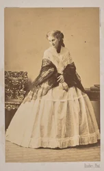 Duchesse Sofia de Morny 1838-1896, née Comtesse Trubetskaya, 1862
