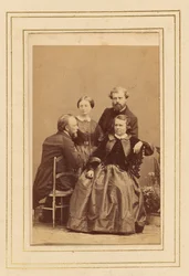 Rosa Bonheur and family [Rosa Bonheur et sa famille]