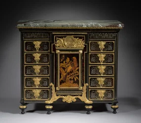 Cabinet en ébène, vers 1690