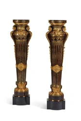 Paire de socles Louis XIV, 1700-15