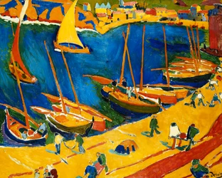 Collioure : Le port de pêche ; Collioure : Le Port de Peche