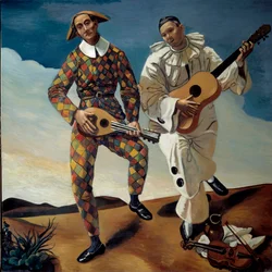 Arlequin et Pierrot