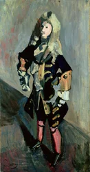 Costume de Louis XIV (1638-1715), vers 1903 (huile sur toile)