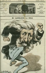 Caricature par Jean-Charles Langlois