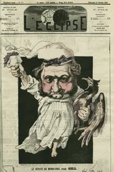 Eugène Rouher (1814-1884), homme politique français, chef du parti bonapartiste. Couverture de « L