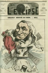 Jean Girault, meunier et homme politique français. Couverture de « L