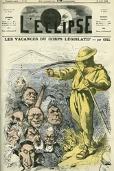 Pendant les vacances du Corps législatif, les députés de l