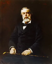 Portrait de Jules Vallès 1832-1885, 1881