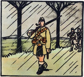 Première Guerre mondiale 1914-1918 : Highlander. Les soldats écossais sont venus aider l
