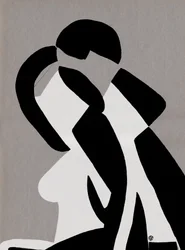 Résumé : Un couple enlacé