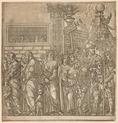 Le Triomphe de Jules César : Procession d