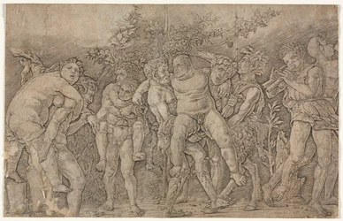 Bacchanale avec Silène