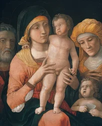 Madonna et enfant avec saint Joseph, Élisabeth et Jean enfant