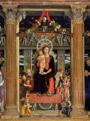 Autel de San Zeno. Panneau central