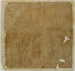 Étude pour les Triomphes de Jules César : Toile n° I