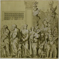 Triomphes de Jules César : Toile n° VII