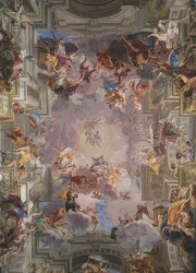 Saint Ignace dans la gloire. 1691-1694
