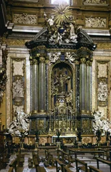 Statue de saint Ignace de Loyola (l