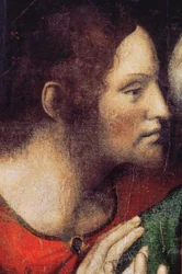 Abbaye (Abdij van Tongerlo). La Cène. 1506-1507. (détail)