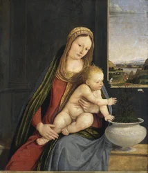Madone des œillets, c.1495