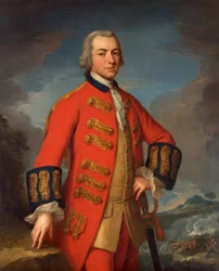 Général Sir Henry Clinton, c.1760-c.70 (huile sur toile)