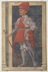 Farinata degli Uberti (d.1264) de la série Villa Carducci des hommes et femmes célèbres, c.1450
