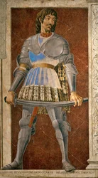 Pipo Spano, condottiere (peinture sur toile)
