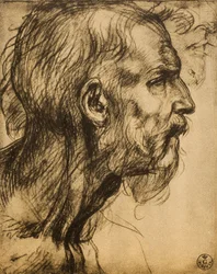 Tête du prophète Zacharie