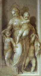 Représentation de la charité (détail)